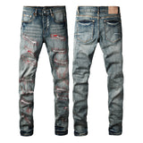 Purple Brand Jeans High Street Distressed#9114