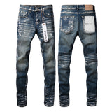 Purple Brand Jeans Pure Cotton High Street Trend #9040