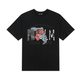 Palm Angels T Shirts Skull Letter Print Short Sleeve T-Shirt