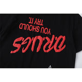 Travis Scott T Shirts FW24 DAYS BEFORE RODEO surrounding retro five-pointed star T-shirt short sleeves