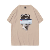 Caravaggio T-Shirts T-shirt Short Sleeve Men and Women Casual Fashionable