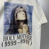 SAINT MICHAEL Vintage T Shirt holy mother short sleeve