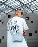 Saint Michael T Shirt Distressed Casual Loose Couple T-shirt