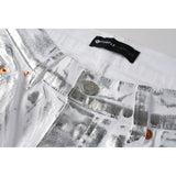 Purple Brand Jeans Pure Cotton High Street Trend #9110