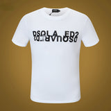 Dsq2 T Shirt Casual Sports Printed Short Sleeve Summer Men
