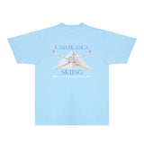 Casablanca T Shirts Fashion Print Street