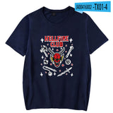 Stranger Things T Shirt Summer Menswear Amazon Pullover Short Sleeve Hellfire Club Stranger Things 4 Men's T-shirt Manufacturers Send On Behalf