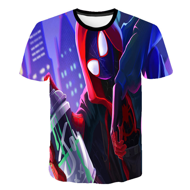 Marvel T Shirt Summer T-shirt Printed T-shirt Short Sleeve