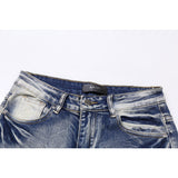Amiri Jeans Tiger Embroidery Casual Jeans