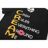 Men Vintage T-Shirts Wu-Tang Clan & The Simpsons Tee