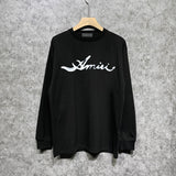 Amiri Long Sleeved Shirt Printed Trendy Pure Cotton