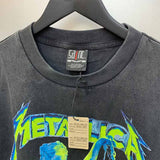 SAINT MICHAEL Vintage T Shirt Metallica And Justice for All Justin Bieber Direct Injection Short Sleeve