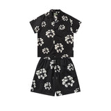 Denim Tears T shirt & Shorts 2 Piece Set Button cardigan woven