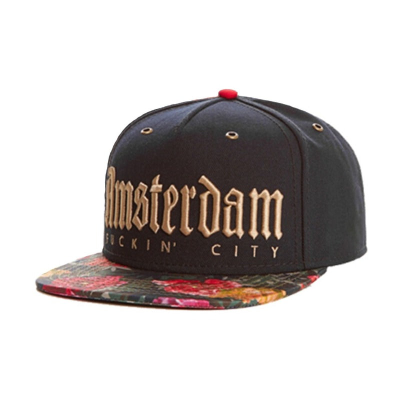 Trendy Flat Brimmed Hat  A-Dam Cap