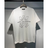 Amiri T Shirts Fashion Print Couple High Street