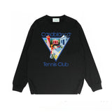 Casablanca Long sleeve T-shirt Printed loose T-shirt