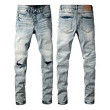 Purple Brand Jeans High Street Distressed#9119