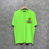 Amiri t shirts king cobra gold printing short sleeve