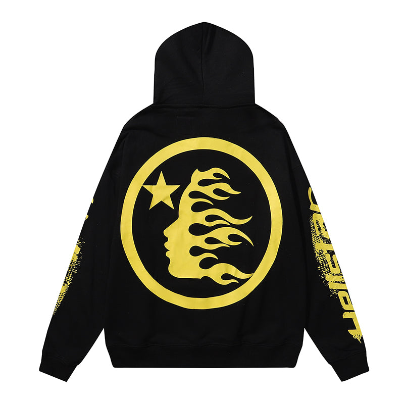 Hellstar Hoodie Retro abstract print