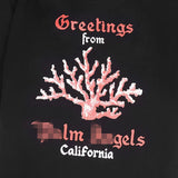 Palm Angels T Shirts Palm Angels Printed Short Sleeve T-shirt Male Half Sleeve