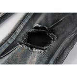 Purple Brand Jeans Pure Cotton High Street Trend #9028