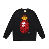 Bathing ape Crew neck sweatshirt