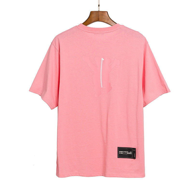 We11 Done T Shirts Bear Pattern Short Sleeve Summer Men and Women Same Style