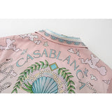 Casablanca Shirts And Shorts 2 Pieces Set Casual Beach Shorts