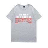 Stranger Things T Shirt Eleven Female Printed T-shirt Men's and Women's Cotton