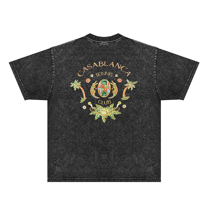 Casablanca Distressed T-Shirt
