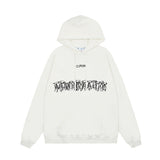 OFF WHITE Hoodie Trendy Street Style Personalized Cotton