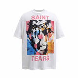 SAINT MICHAEL Vintage T Shirt Saint Michael the clown vintage short sleeve