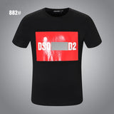 Dsq2 T Shirt Casual Sports Printed Short Sleeve Summer Men