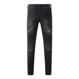 Purple Brand Jeans Pure Cotton High Street Trend #9098