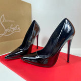 Louboutin-style red bottom shoes exportcl red bottom high heels women's stiletto pointed patent leather flatsfashionsexy style flats