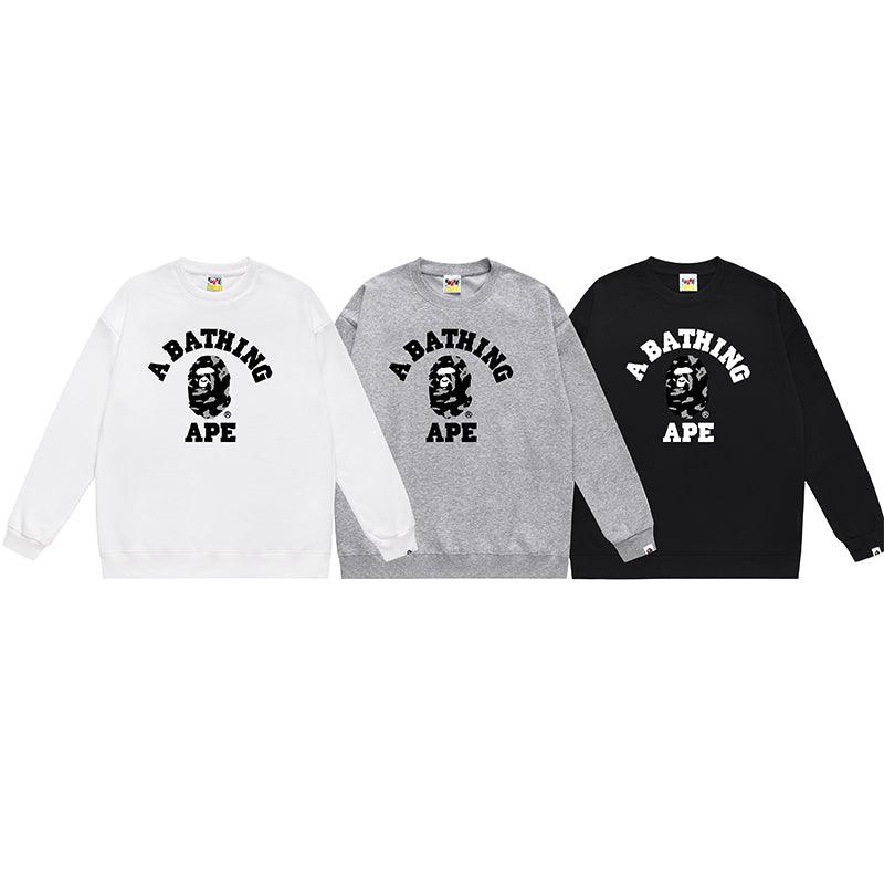 Bathing ape Crew neck sweatshirt