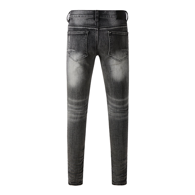 Purple Brand Jeans Pure Cotton High Street Trend #9103
