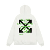 OFF WHITE Hoodie Trendy Street Style Personalized Cotton