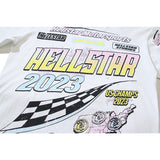 HS Long Sleeve T-Shirt Retro style high street trend