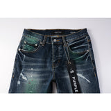 Purple Brand Jeans Pure Cotton High Street Trend
