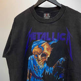SAINT MICHAEL Vintage T Shirt Metallica James Alan Hetfield Short Sleeve