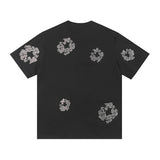 Denim Tears T Shirts Rhinestones