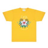 Casablanca T Shirts Fashion Print Street