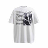 SAINT MICHAEL Vintage T Shirt Nirvana Band Kurt Cobain Short Sleeve