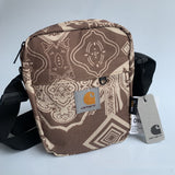 Mens Casual Bags CAHAR wip cashew flower shoulder bag summer messenger bag