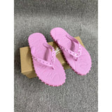 Louboutin-style red bottom shoes european station cl men's shoes red bottom rivets non-slipflats flat heel flip-flops beach flip-flops outdoor casualcouple