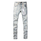 Purple Brand Jeans Pure Cotton High Street Trend #7017