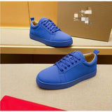 Louboutin-style red bottom shoes spring autum red bottom cl european station k-style british casual small black shoes good men's spike shoes