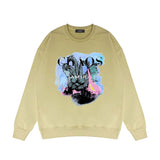 Amiri Sweatshirt Printed Trendy Pure Cotton