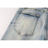 Purple Brand Jeans Pure Cotton High Street Trend #9050